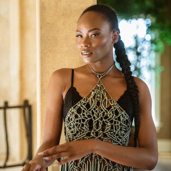 Handmade Macramé Rope Dress Festival - Picture 7 of 16